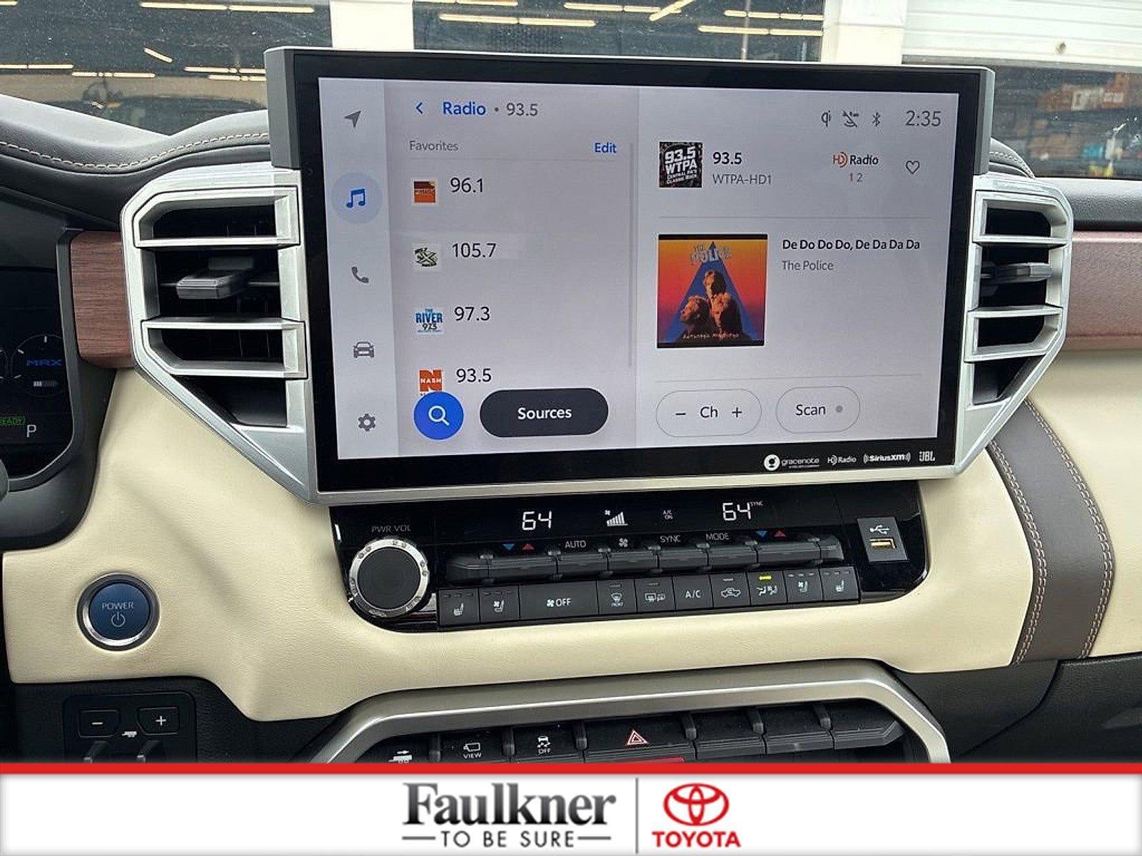 2023 Toyota Tundra 4WD 4WD 1794 Edition Hybrid CrewMax 5.5' Bed (Natl)