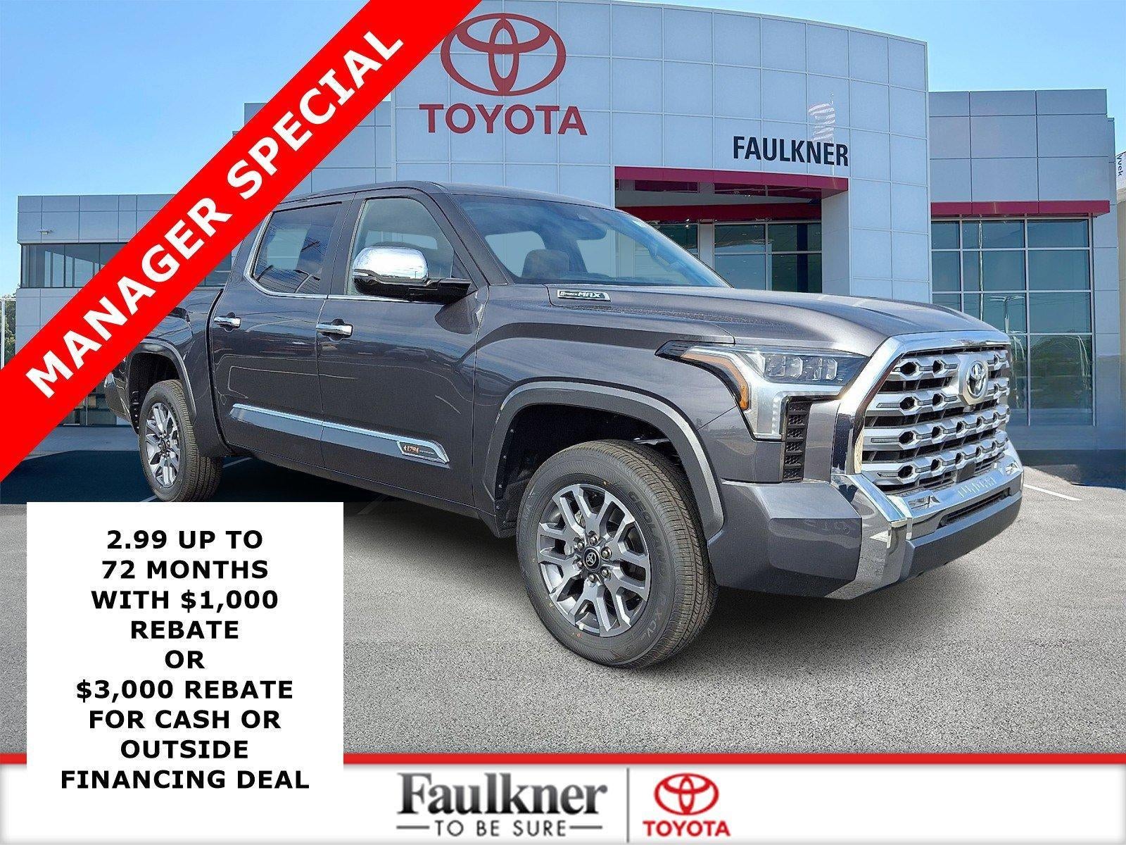 2026 Toyota Tundra 4WD 4WD 1794 Edition Hybrid CrewMax 5.5' Bed (Natl)