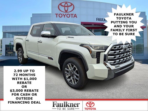 2026 Toyota Tundra 4WD 4WD 1794 Edition Hybrid CrewMax 5.5' Bed (Natl)