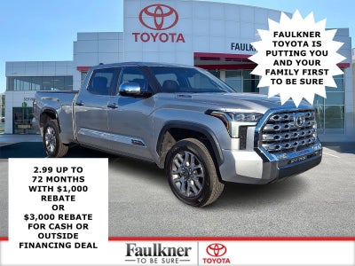 2026 Toyota Tundra 4WD 4WD 1794 Edition Hybrid CrewMax 6.5' Bed (Natl)