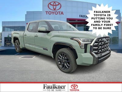 2026 Toyota Tundra 4WD 4WD Platinum CrewMax 6.5' Bed (Natl)
