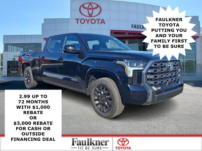 2026 Toyota Tundra 4WD 4WD Platinum CrewMax 6.5' Bed (Natl)