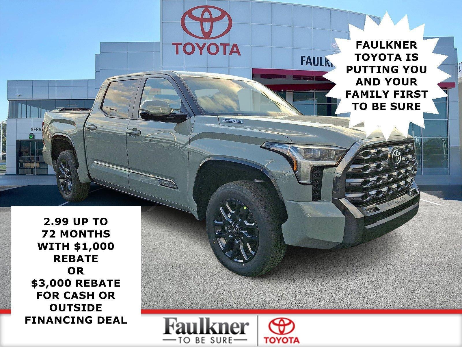 2026 Toyota Tundra 4WD 4WD Platinum Hybrid CrewMax 5.5' Bed (Natl)