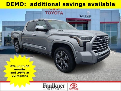 2025 Toyota Tundra 4WD 4WD Capstone Hybrid CrewMax 5.5' Bed (Natl)