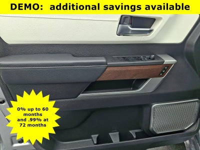 2025 Toyota Tundra 4WD 4WD Capstone Hybrid CrewMax 5.5' Bed (Natl)
