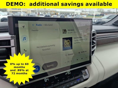 2025 Toyota Tundra 4WD 4WD Capstone Hybrid CrewMax 5.5' Bed (Natl)