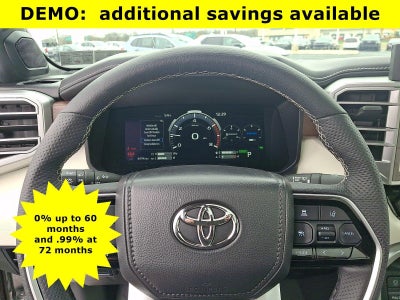 2025 Toyota Tundra 4WD 4WD Capstone Hybrid CrewMax 5.5' Bed (Natl)
