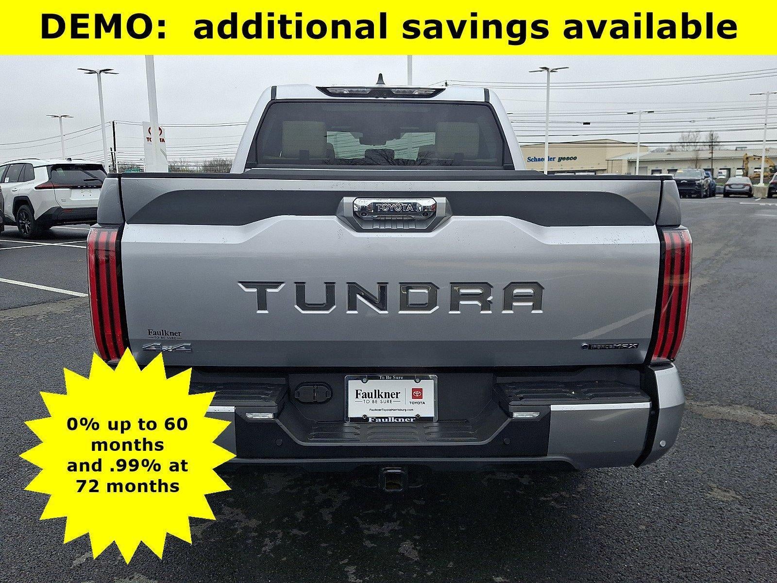 2025 Toyota Tundra 4WD 4WD Capstone Hybrid CrewMax 5.5' Bed (Natl)