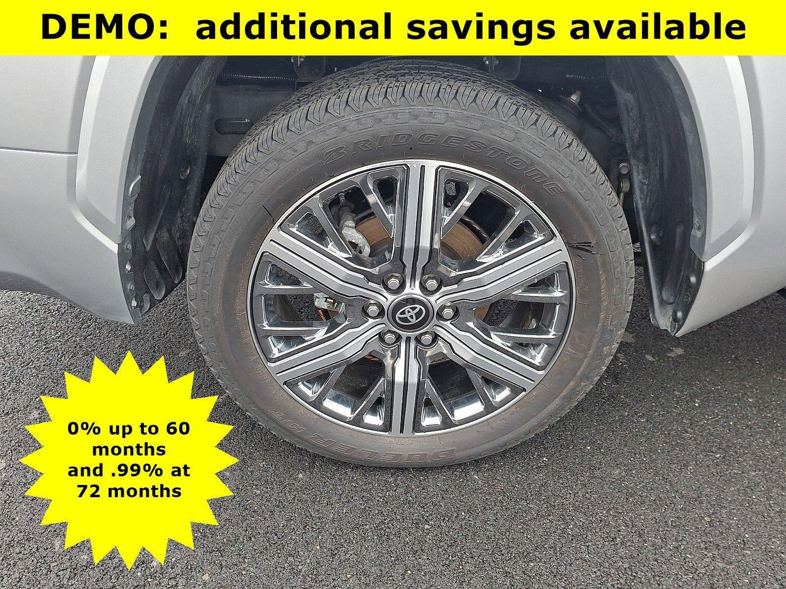 2025 Toyota Tundra 4WD 4WD Capstone Hybrid CrewMax 5.5' Bed (Natl)