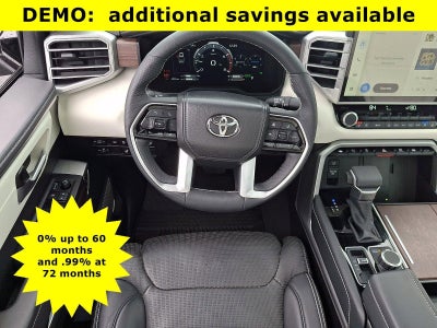 2025 Toyota Tundra 4WD 4WD Capstone Hybrid CrewMax 5.5' Bed (Natl)