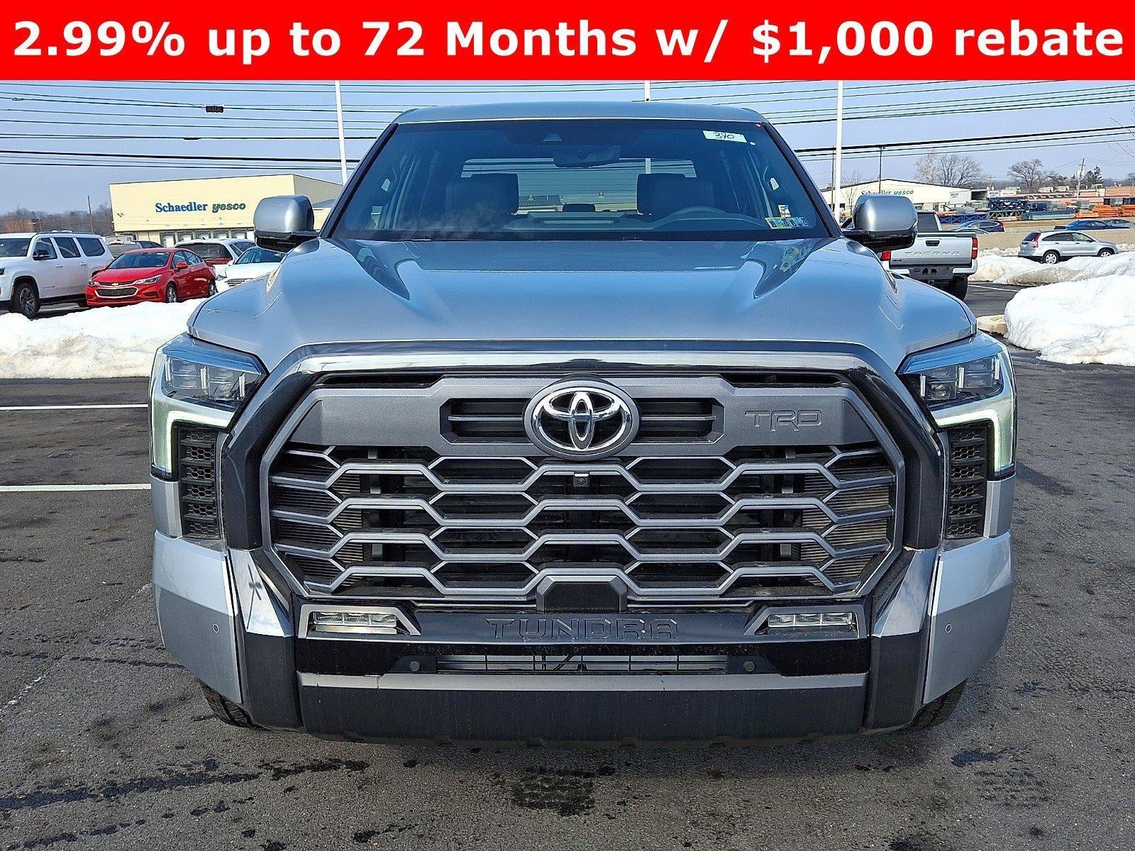 2026 Toyota Tundra 4WD 4WD Platinum Hybrid CrewMax 5.5' Bed (Natl)