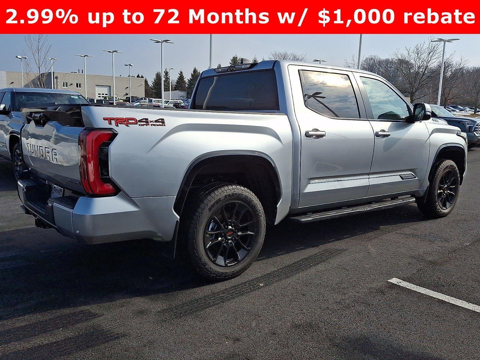 2026 Toyota Tundra 4WD 4WD Platinum Hybrid CrewMax 5.5' Bed (Natl)