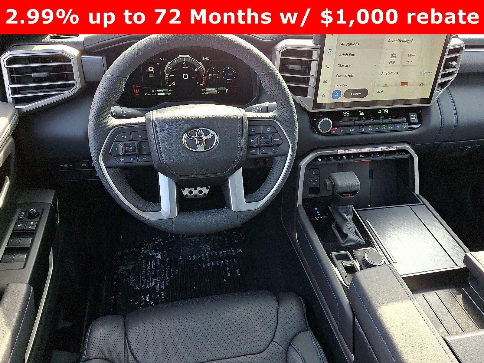 2026 Toyota Tundra 4WD 4WD Platinum Hybrid CrewMax 5.5' Bed (Natl)