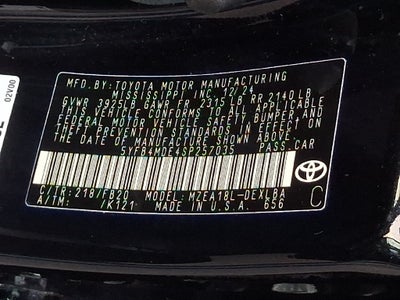 2025 Toyota Corolla LE CERTIFIED