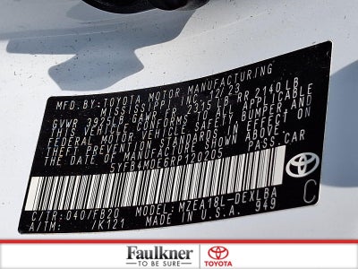 2024 Toyota Corolla LE CVT (Natl)