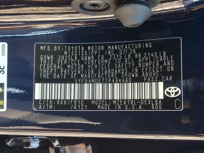 2026 Toyota Corolla LE CVT (Natl)