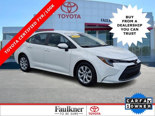 2024 Toyota Corolla LE CVT (Natl)