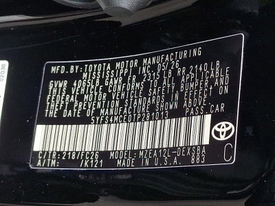 2026 Toyota Corolla SE CVT (Natl)