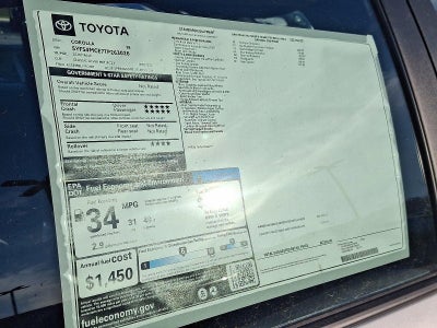 2026 Toyota Corolla SE CVT (Natl)