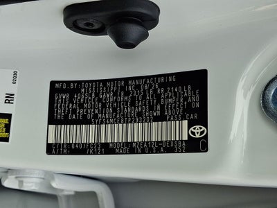 2026 Toyota Corolla SE