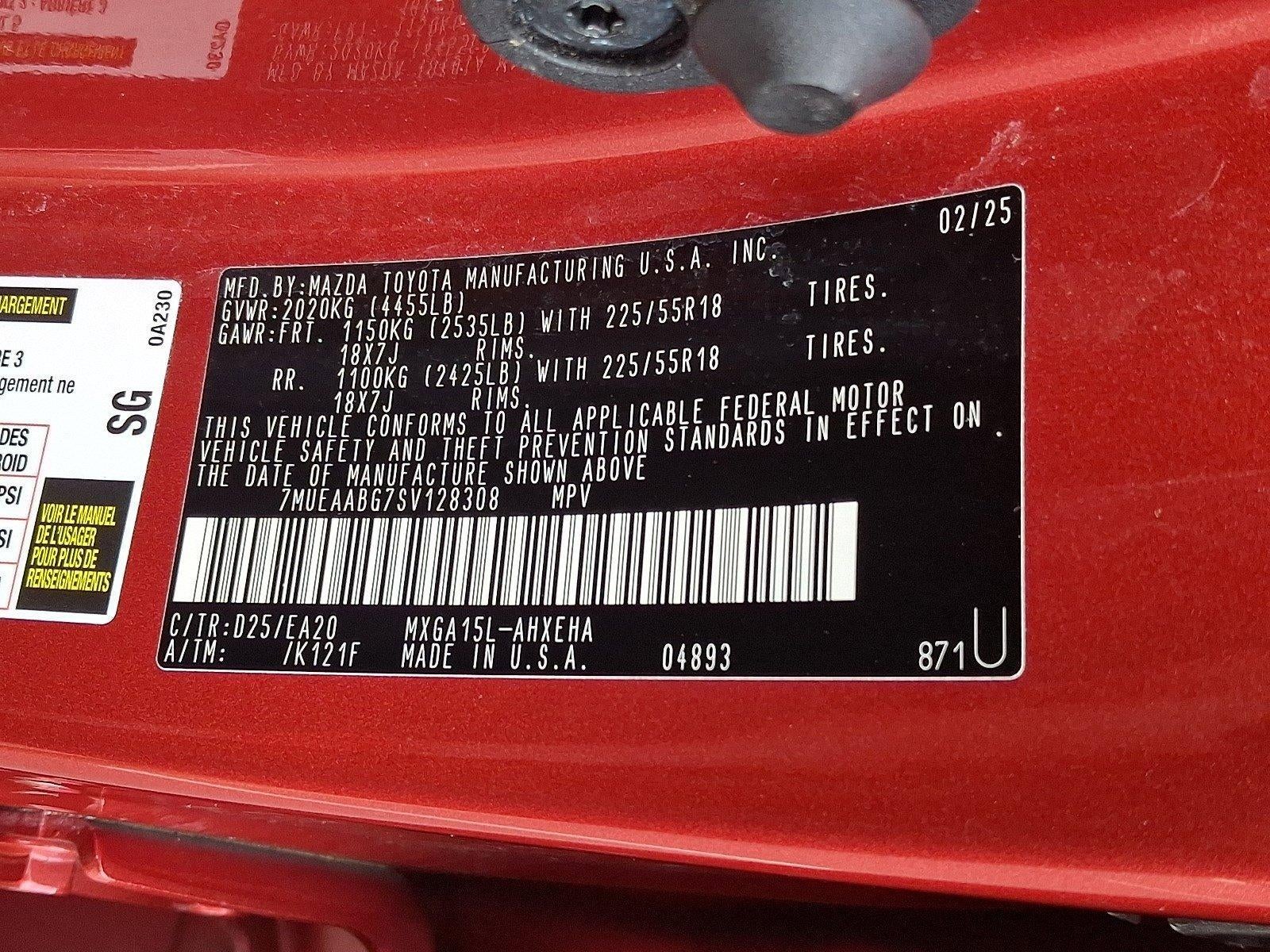 2025 Toyota Corolla Cross XLE 4WD (Natl)