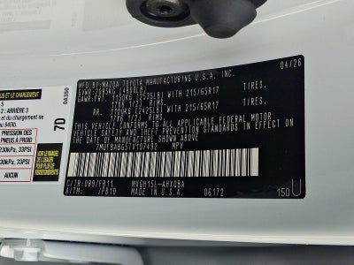 2026 Toyota Corolla Cross Hybrid S 4WD (Natl)