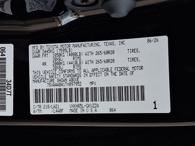 2026 Toyota Sequoia Platinum