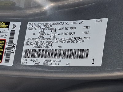 2026 Toyota Sequoia Platinum