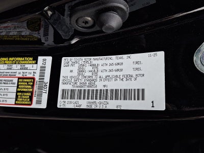 2026 Toyota Sequoia Platinum 4WD (Natl)