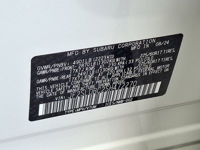 2025 Subaru Forester Premium AWD