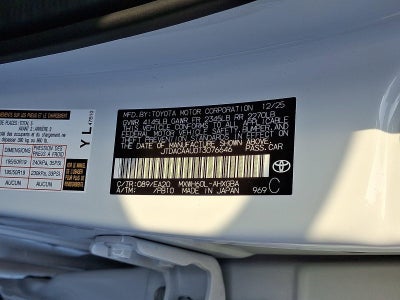 2026 Toyota Prius XLE (Natl)