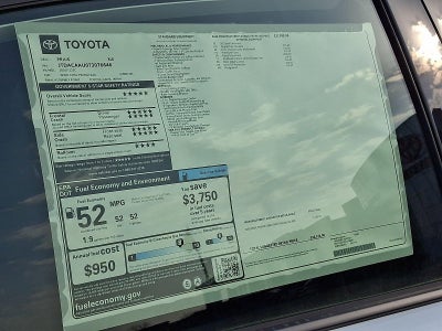 2026 Toyota Prius XLE (Natl)