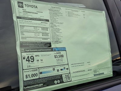 2026 Toyota Prius LE AWD (Natl)