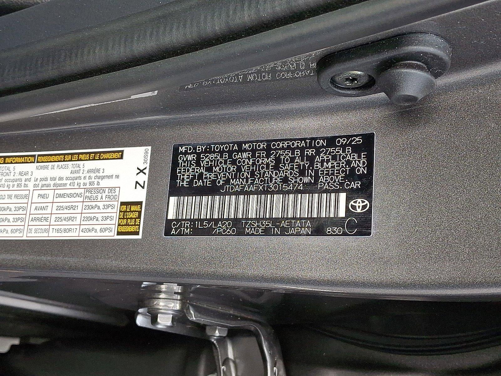 2026 Toyota Crown Platinum AWD (Natl)