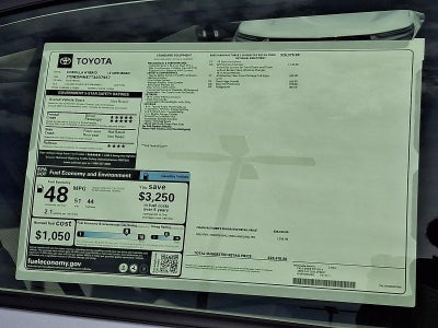 2026 Toyota Corolla Hybrid LE AWD (Natl)