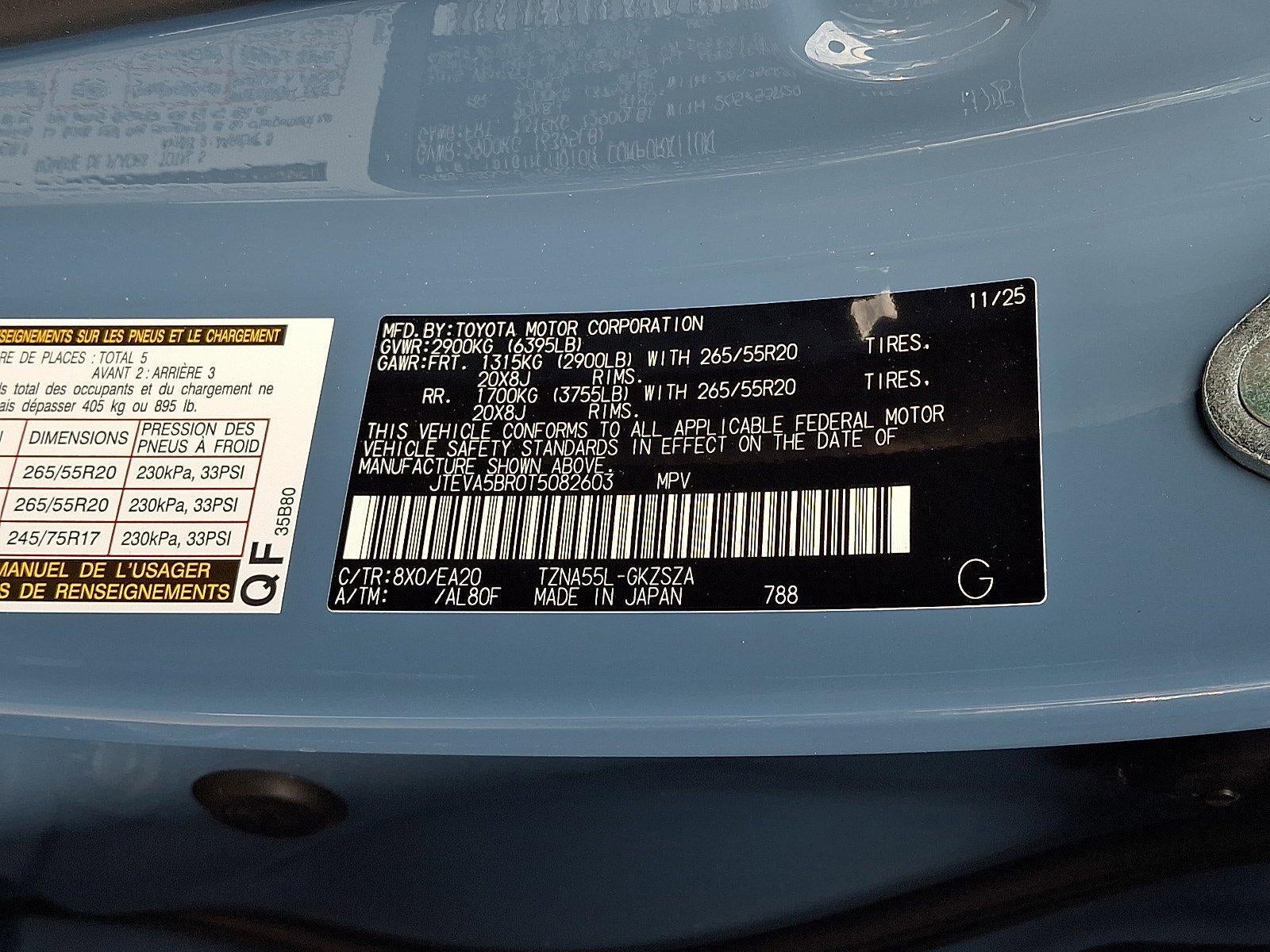 2026 Toyota 4Runner TRD Sport 4WD (Natl)