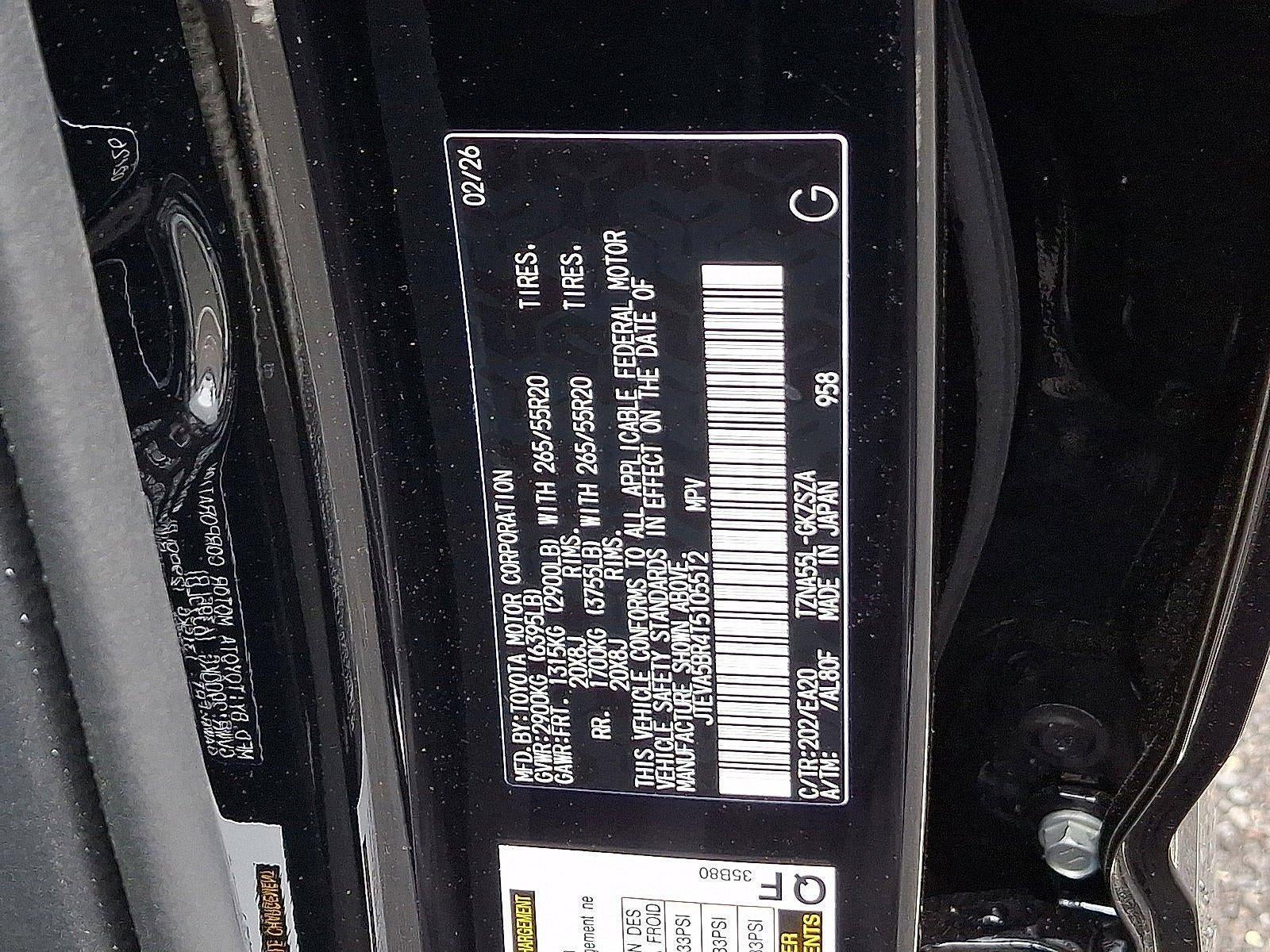 2026 Toyota 4Runner SR5 4WD (Natl)