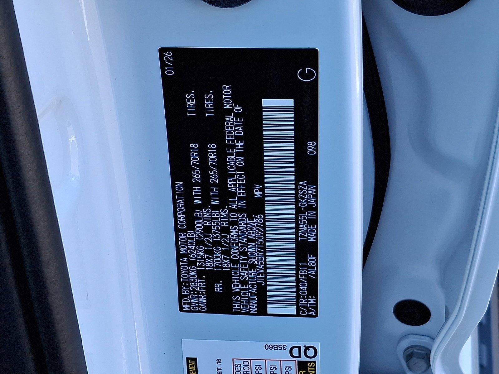 2026 Toyota 4Runner TRD Off Road 4WD (Natl)