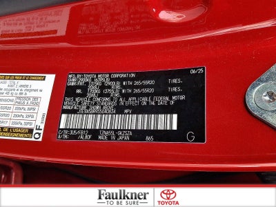 2025 Toyota 4Runner TRD Off Road Premium 4WD (Natl)