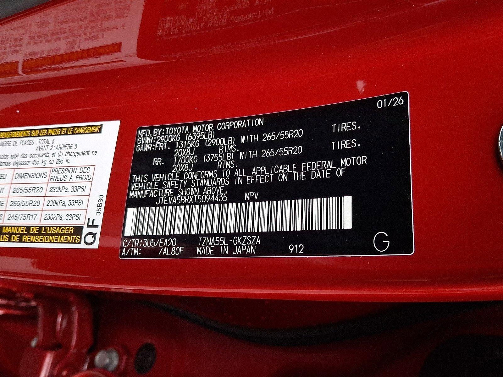 2026 Toyota 4Runner TRD Sport Premium 4WD (Natl)