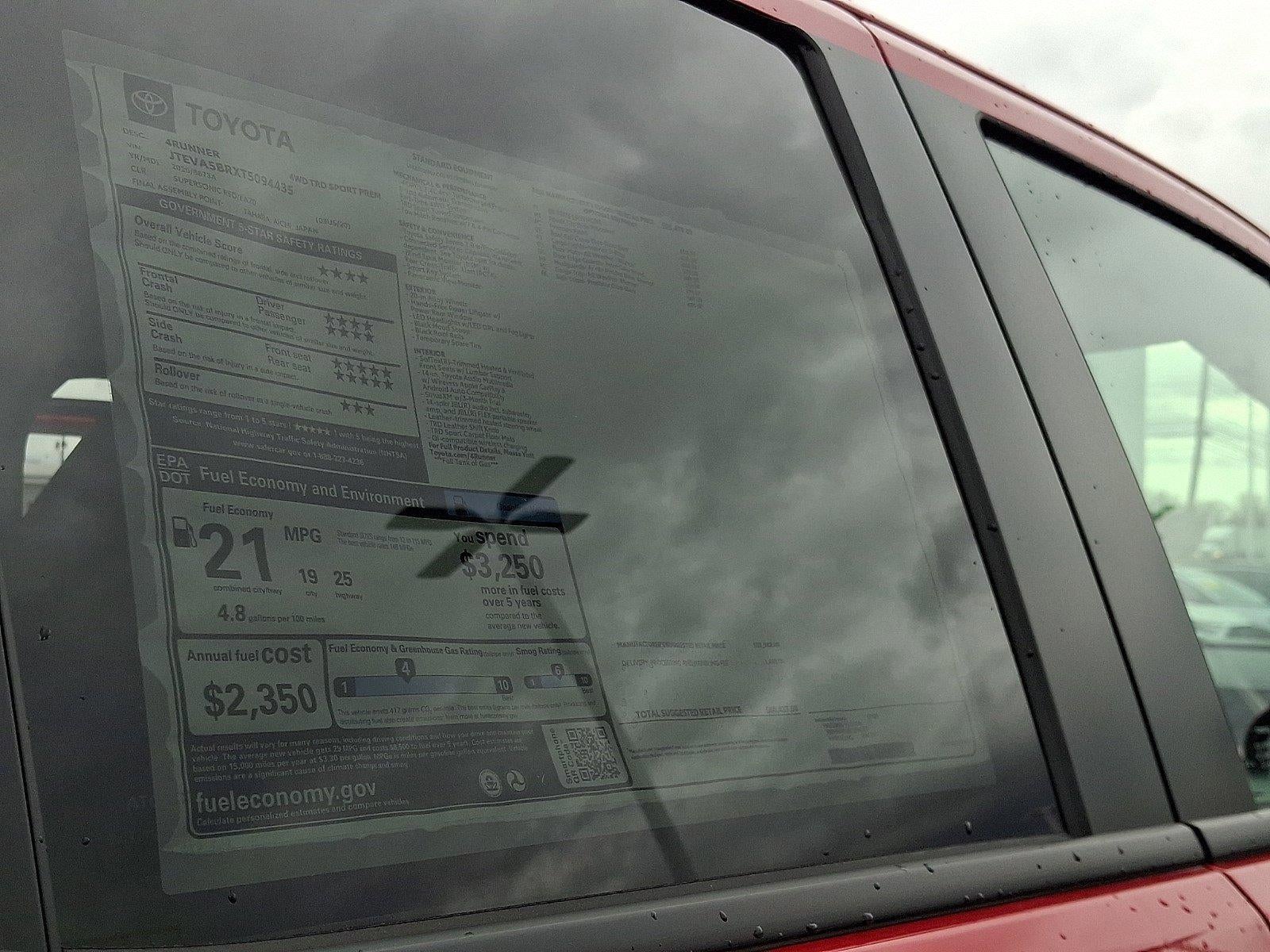 2026 Toyota 4Runner TRD Sport Premium 4WD (Natl)