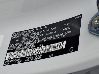 2026 Toyota 4Runner Hybrid TRD Off Road Premium 4WD (Natl)