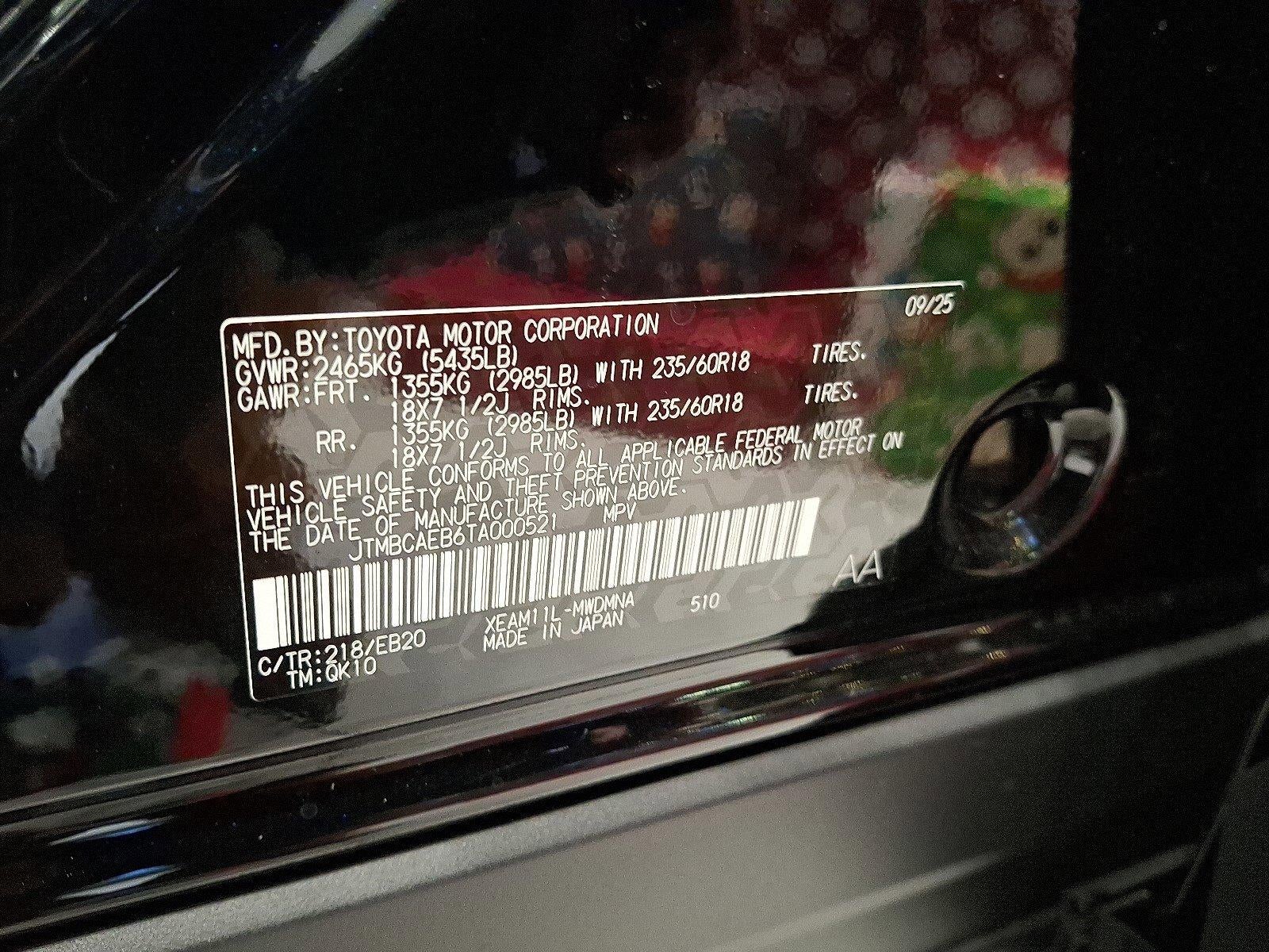 2026 Toyota bZ Limited FWD (Natl)