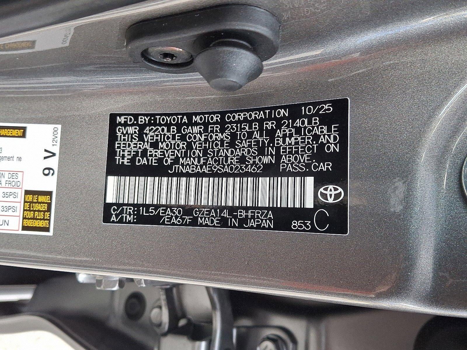 2025 Toyota GR Corolla Core Manual (Natl)