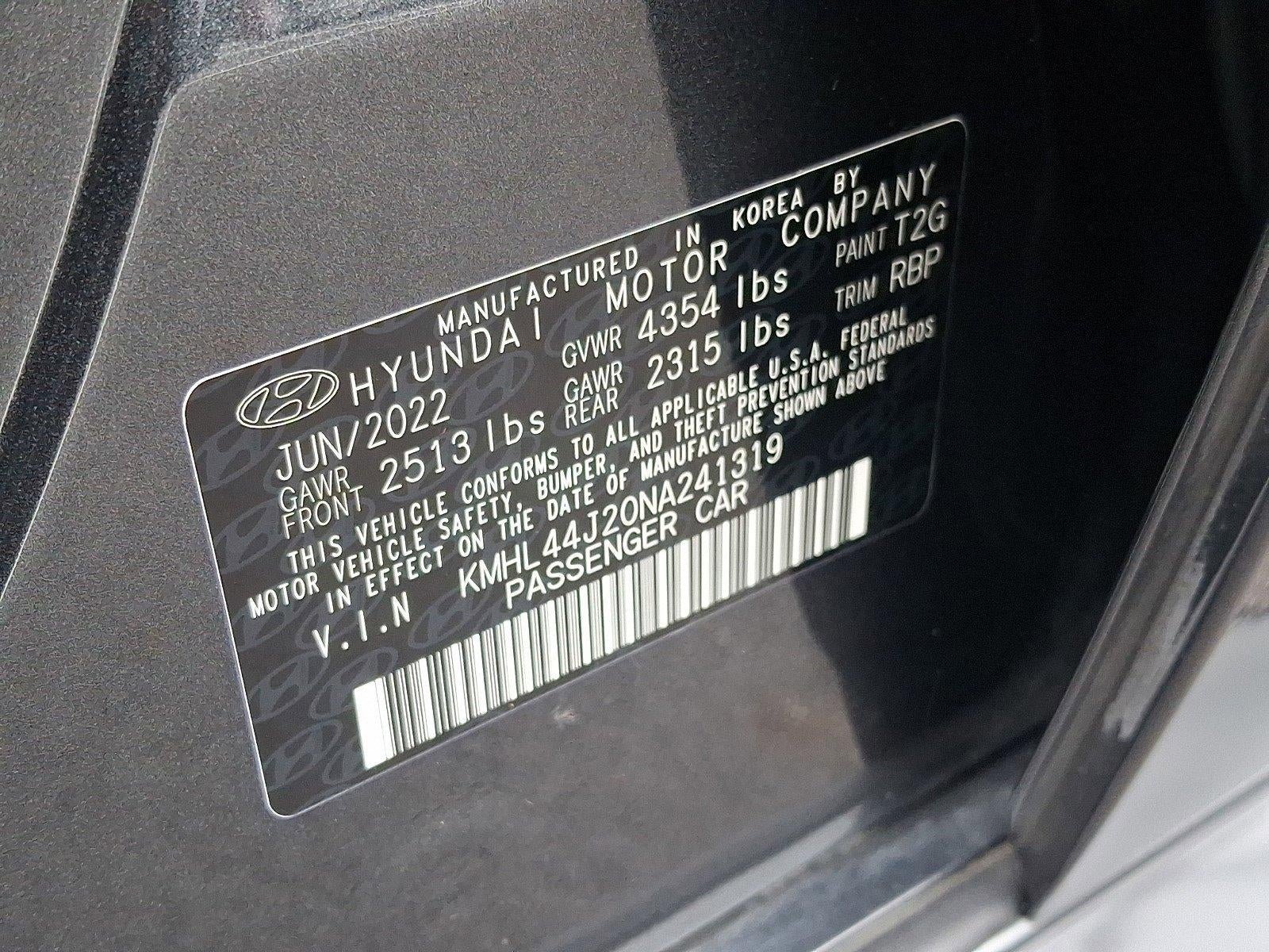 2022 Hyundai SONATA SEL Plus 1.6T