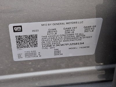 2023 Chevrolet Traverse AWD 2LT