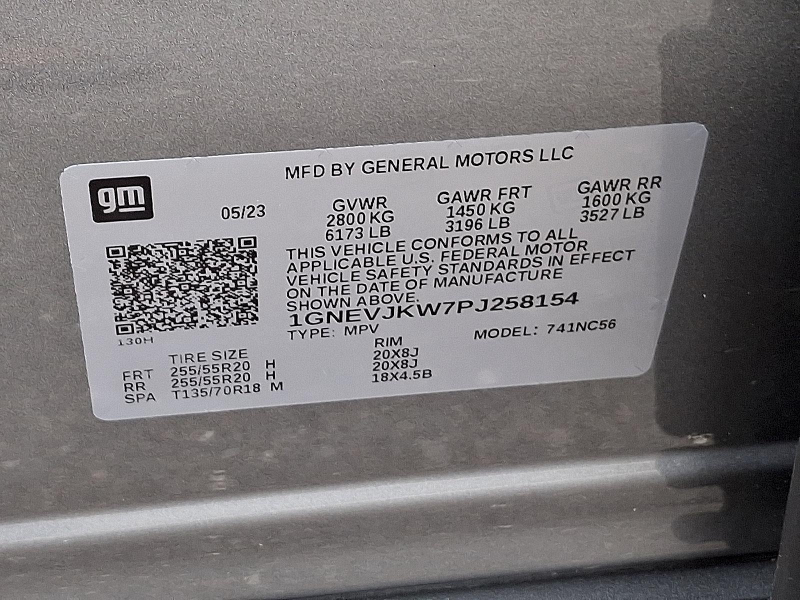 2023 Chevrolet Traverse AWD 2LT