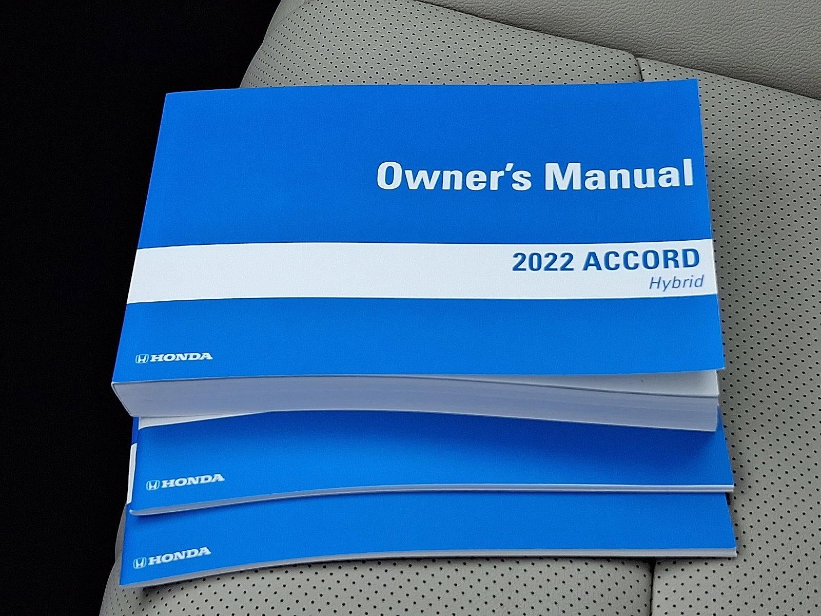 2022 Honda Accord Hybrid Touring Sedan