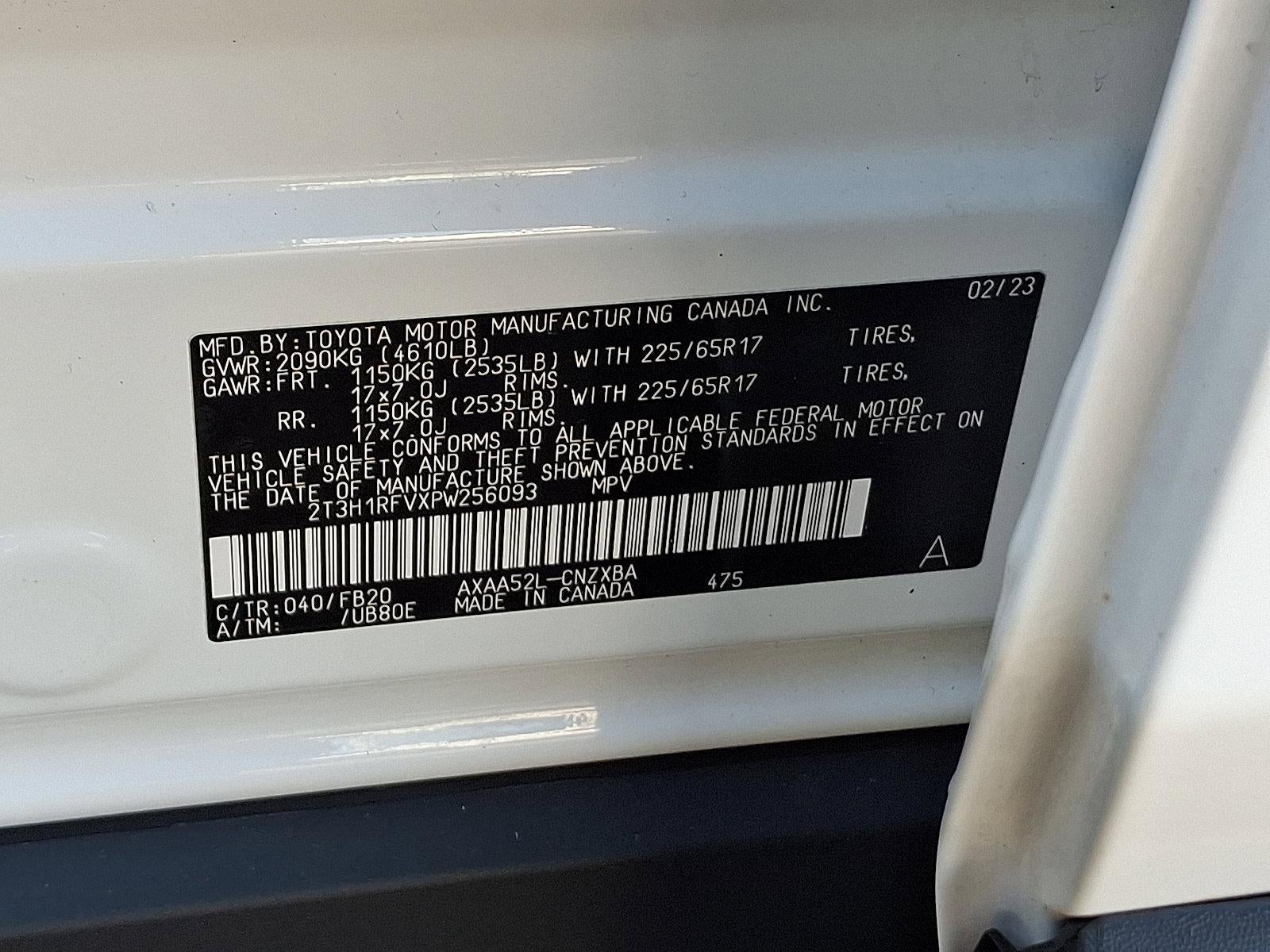 2023 Toyota RAV4 LE FWD (GS)