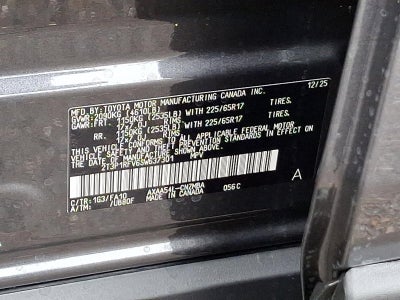 2025 Toyota RAV4 XLE AWD (Natl)